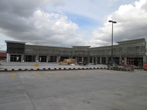 strip mall construction