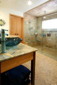 santa clarita bathroom remodel after