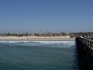 commercial construction at oxnard beach